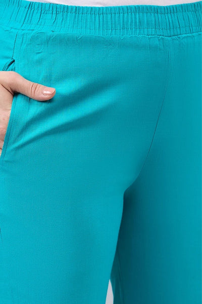 Rama Green Sequin Lace Pants