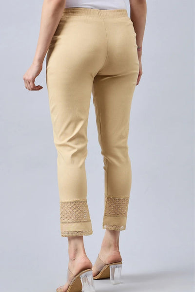 Skin Sequin Lace Pants
