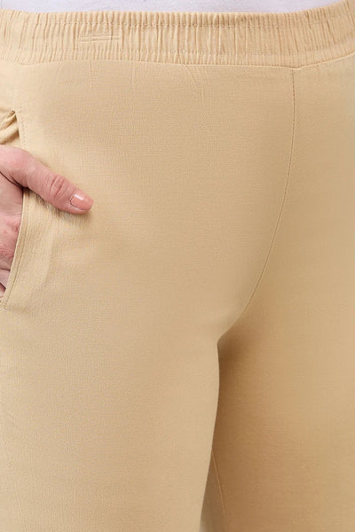 Skin Regular Fit Potli Pants