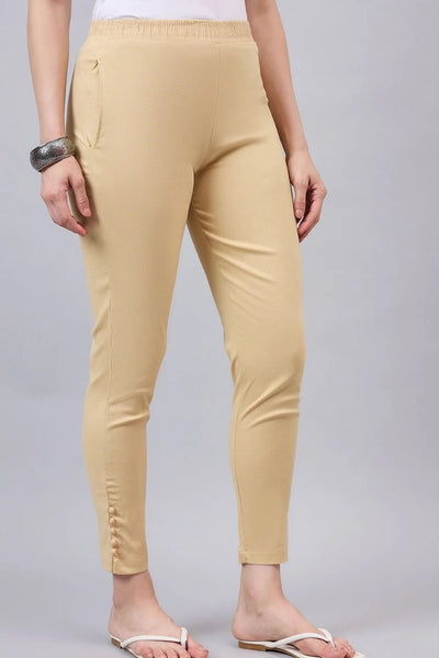 Skin Regular Fit Potli Pants