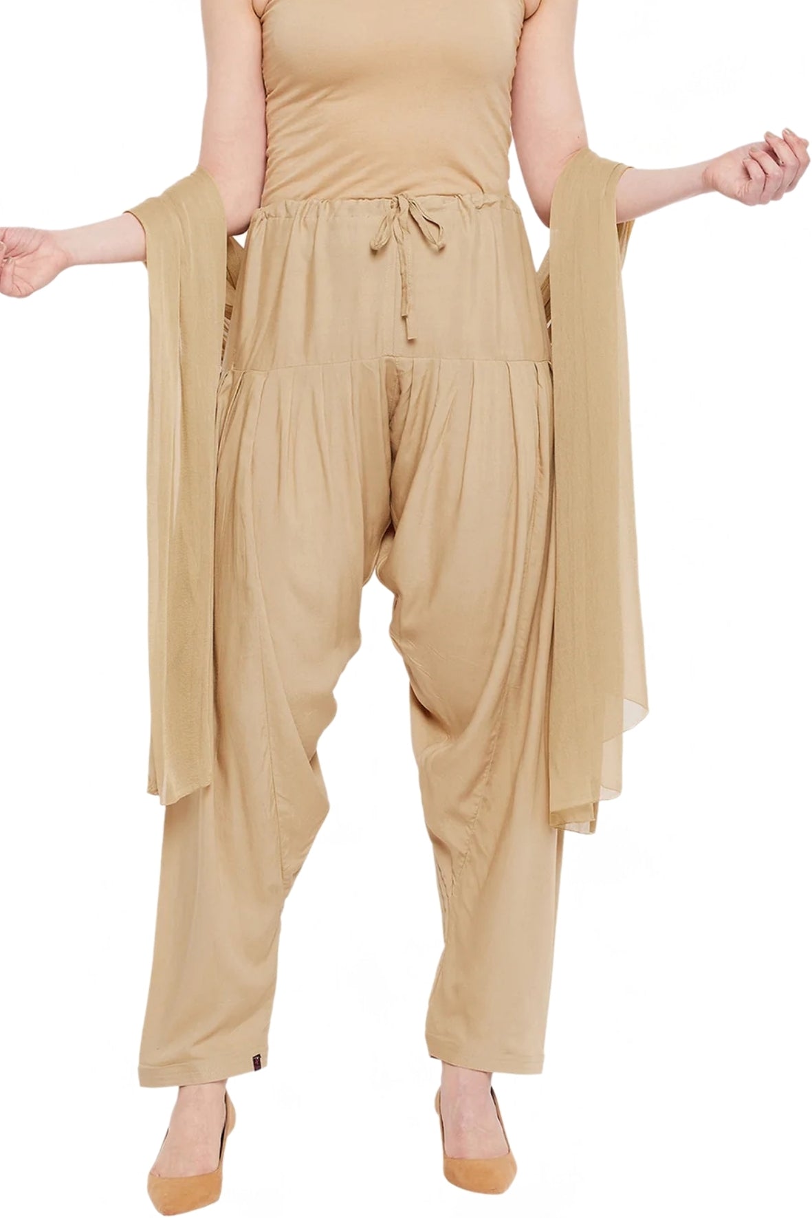Skin Rayon Plain Patiala(No Duppatta)
