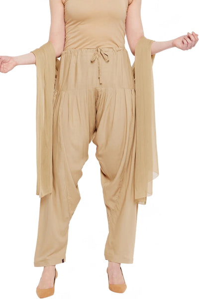 Skin Rayon Plain Patiala(No Duppatta)