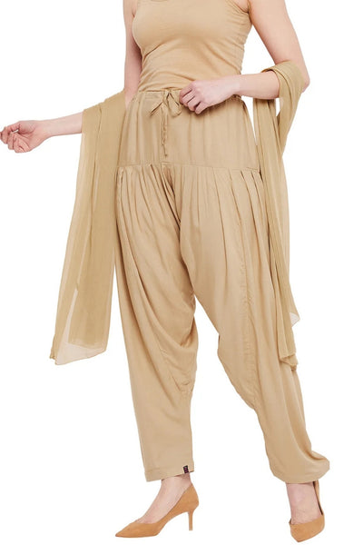 Skin Rayon Plain Patiala(No Duppatta)