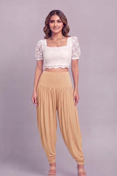 Skin Viscose Plain Dhoti