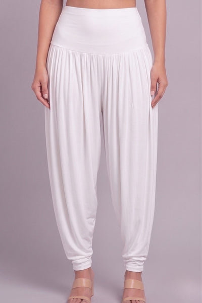 White Viscose Plain Dhoti