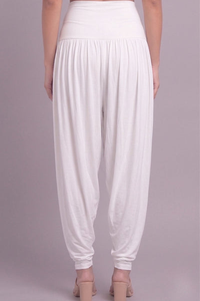 White Viscose Plain Dhoti