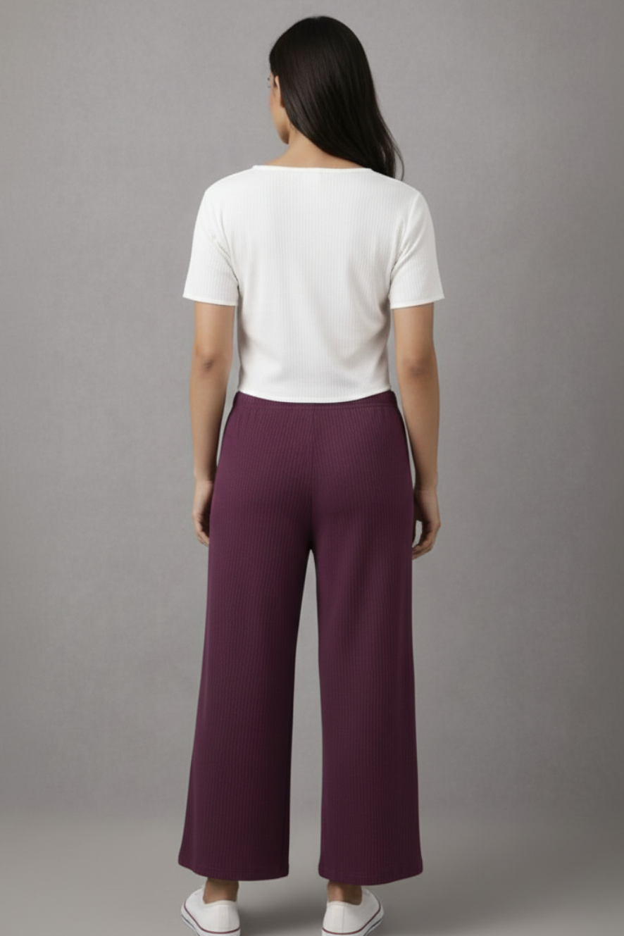 Wine Zara Rib Palazzo