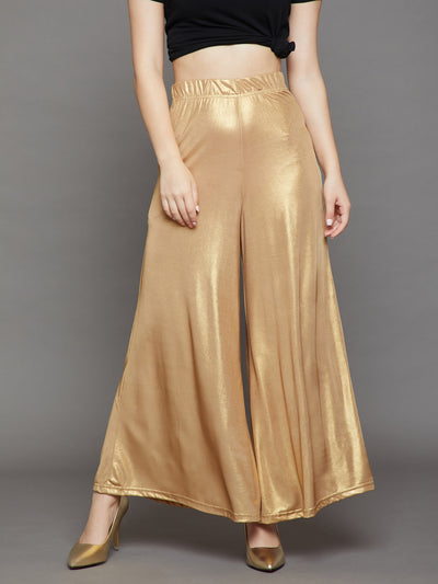 Gold Shimmer Palazzo