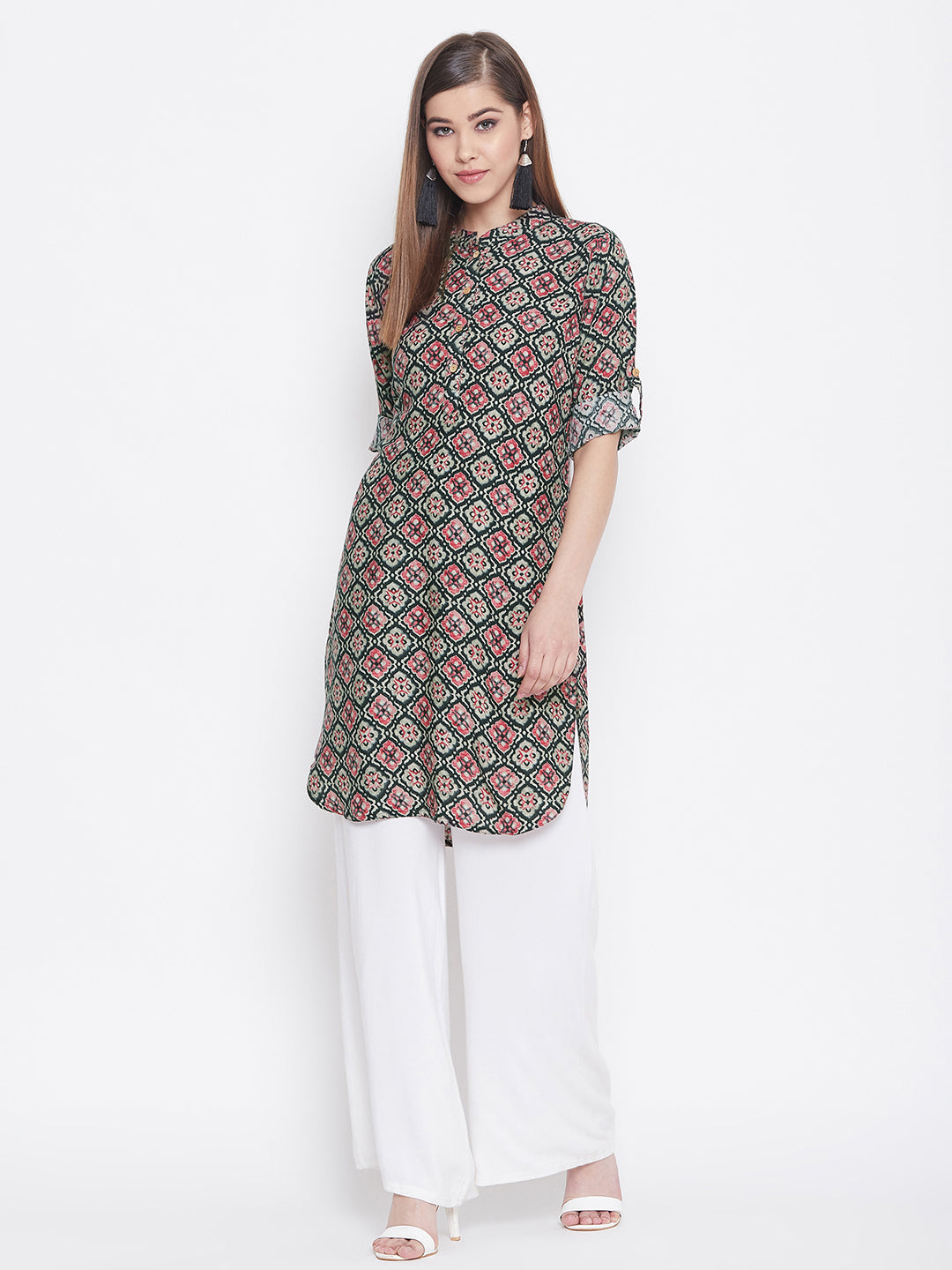 Batik Multicolor Printed Kurti
