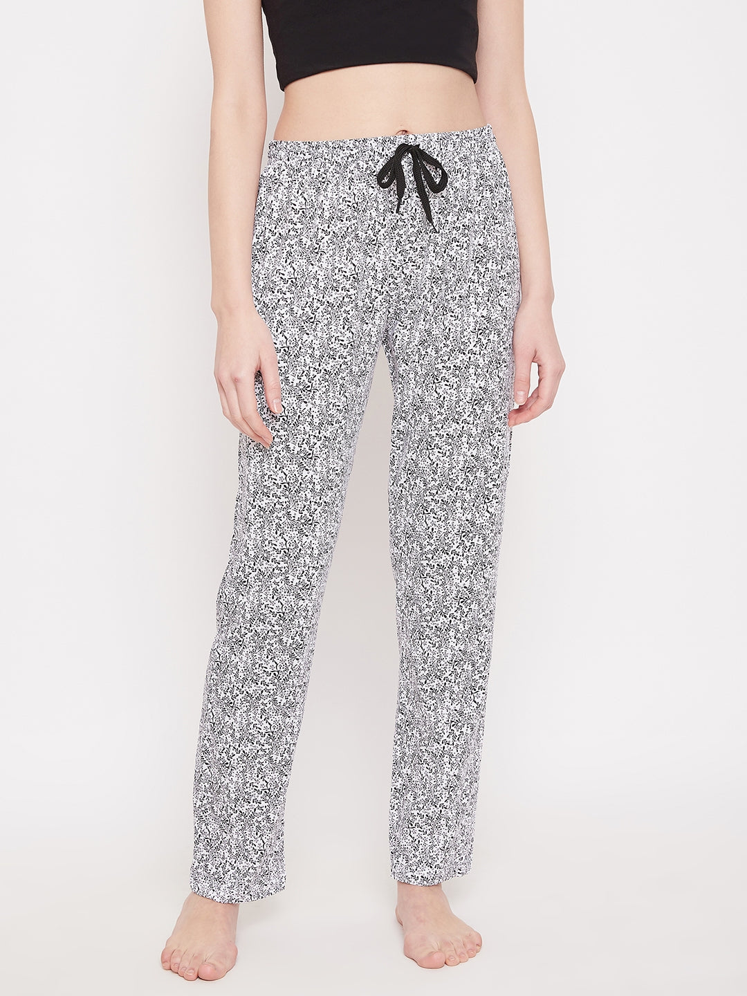 Women's Tiny Floral Printed Pajama