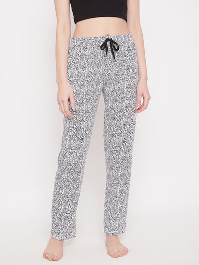 Women's Tiny Floral Printed Pajama
