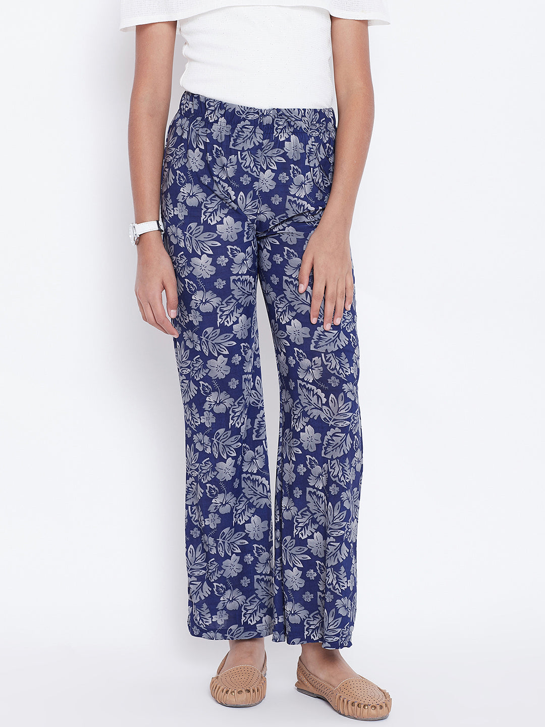 Hibiscus Printed Palazzo