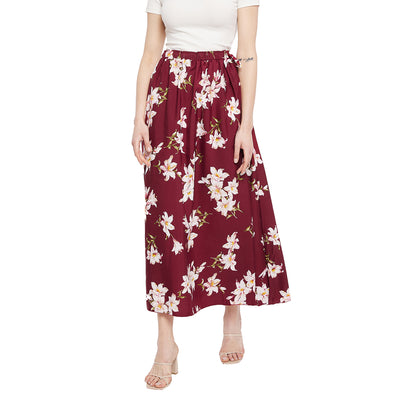 Mangolia White Pink Skirt