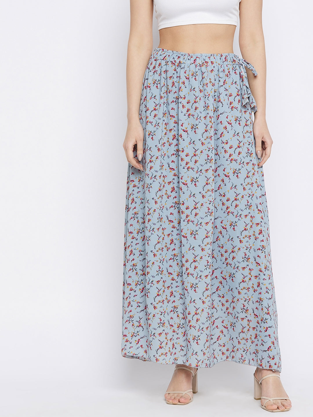 Blossom Flowers Seamless Skirt