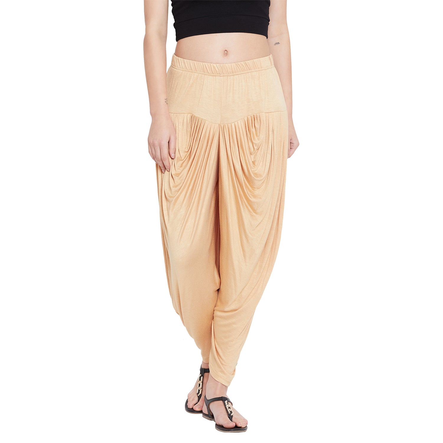Skin Viscose Plain Dhoti