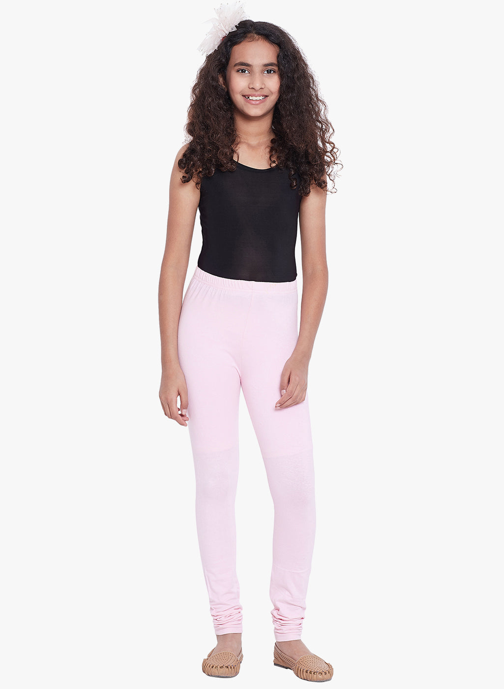 Baby Pink Colour Leggings 15-16Y