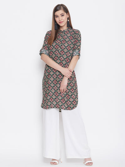 Batik Multicolor Printed Kurti
