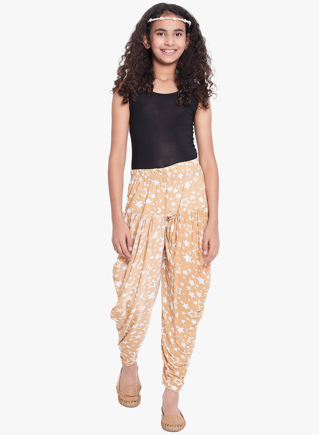 Skin Twinkle Star Printed Dhoti