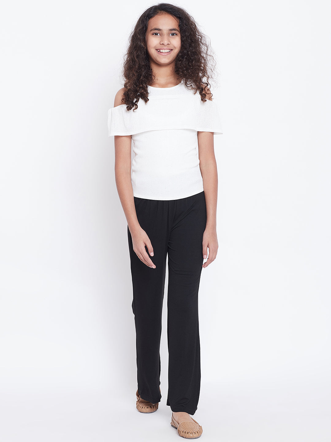 Black Viscose Palazzo