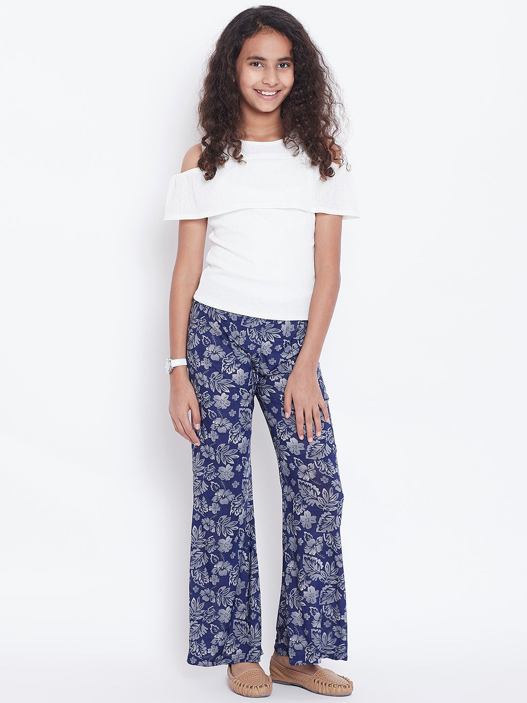 Hibiscus Printed Palazzo 40
