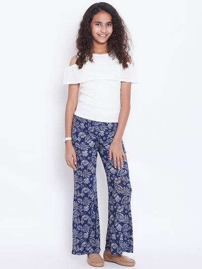 Hibiscus Printed Palazzo 40