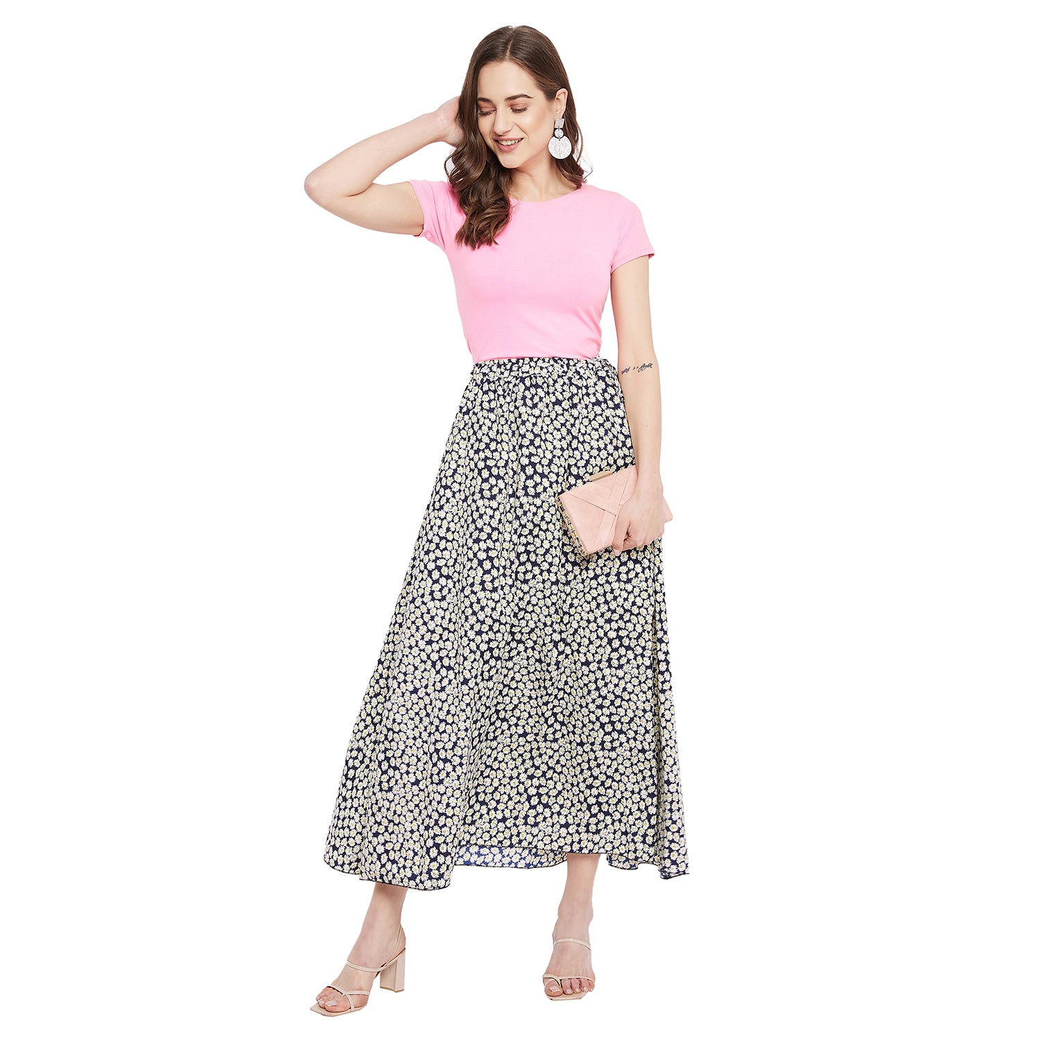 Sunflower Skirt Free Size