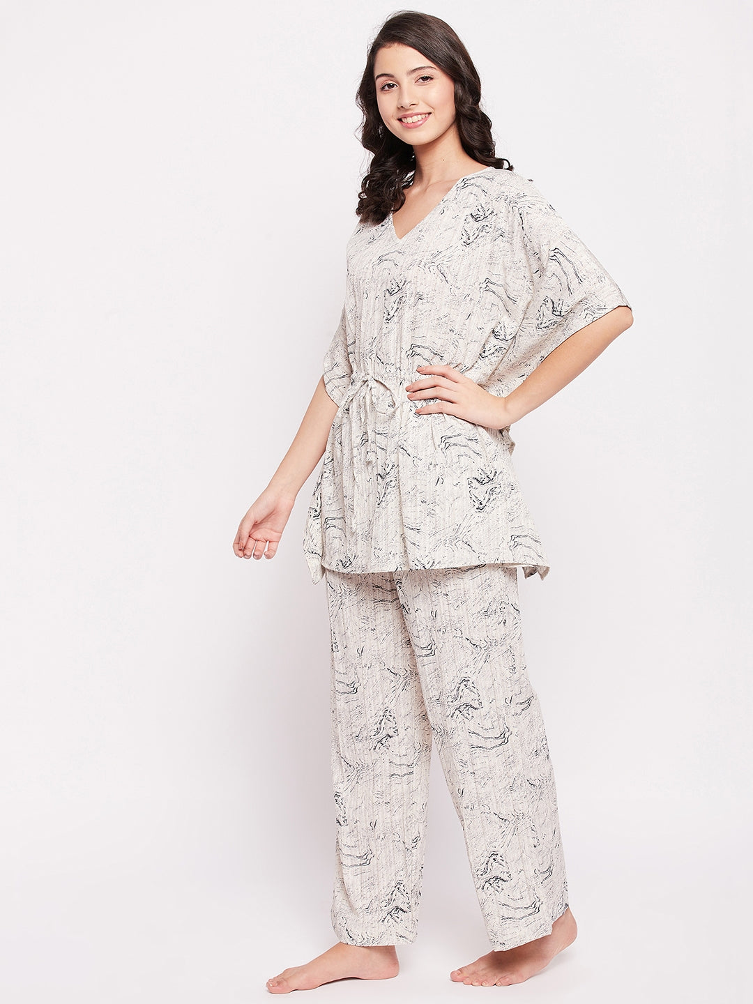 Marble Textured Kaftan Sets
