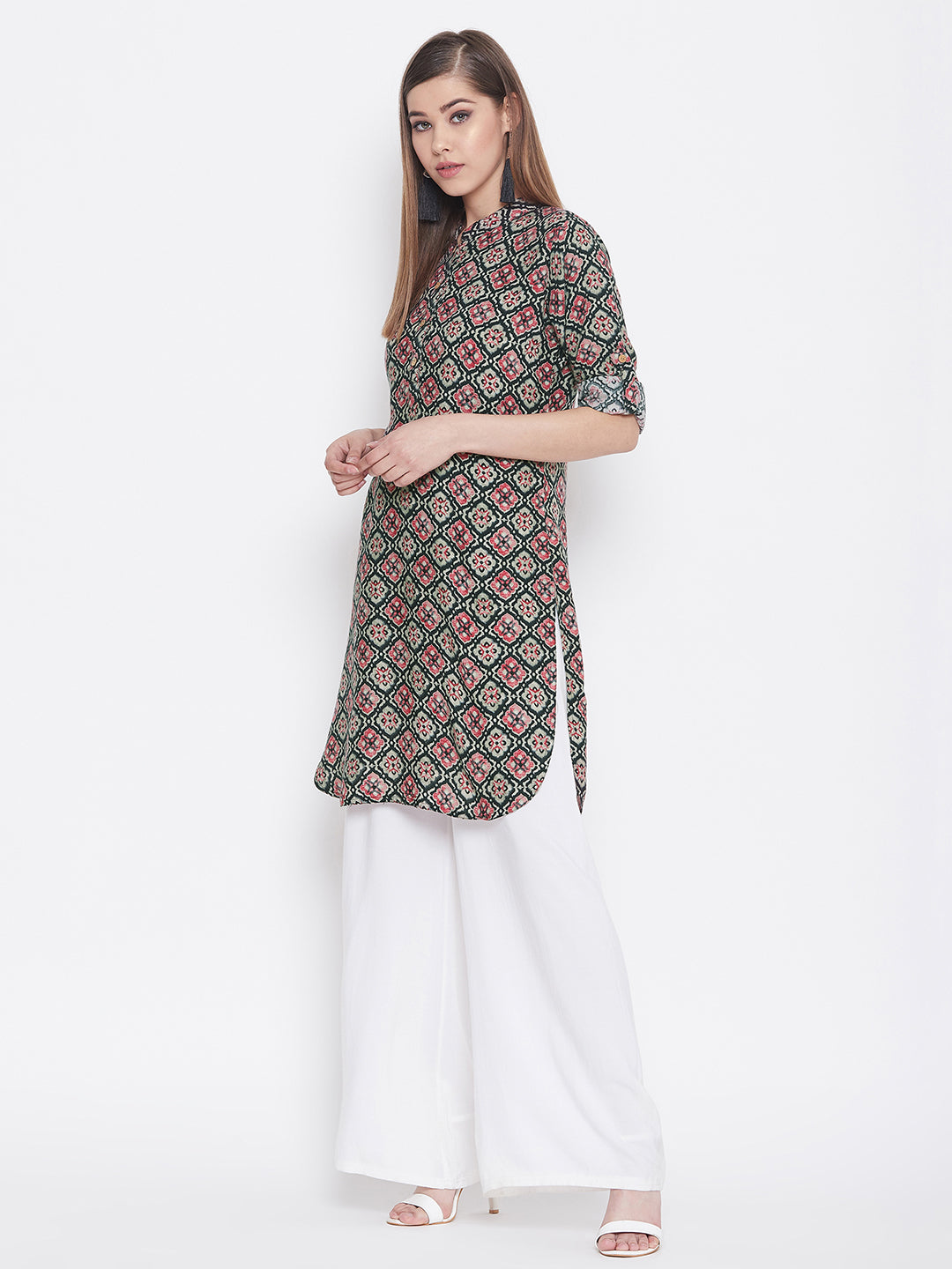Batik Multicolor Printed Kurti