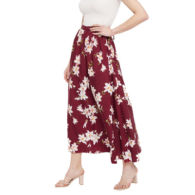 Mangolia White Pink Skirt