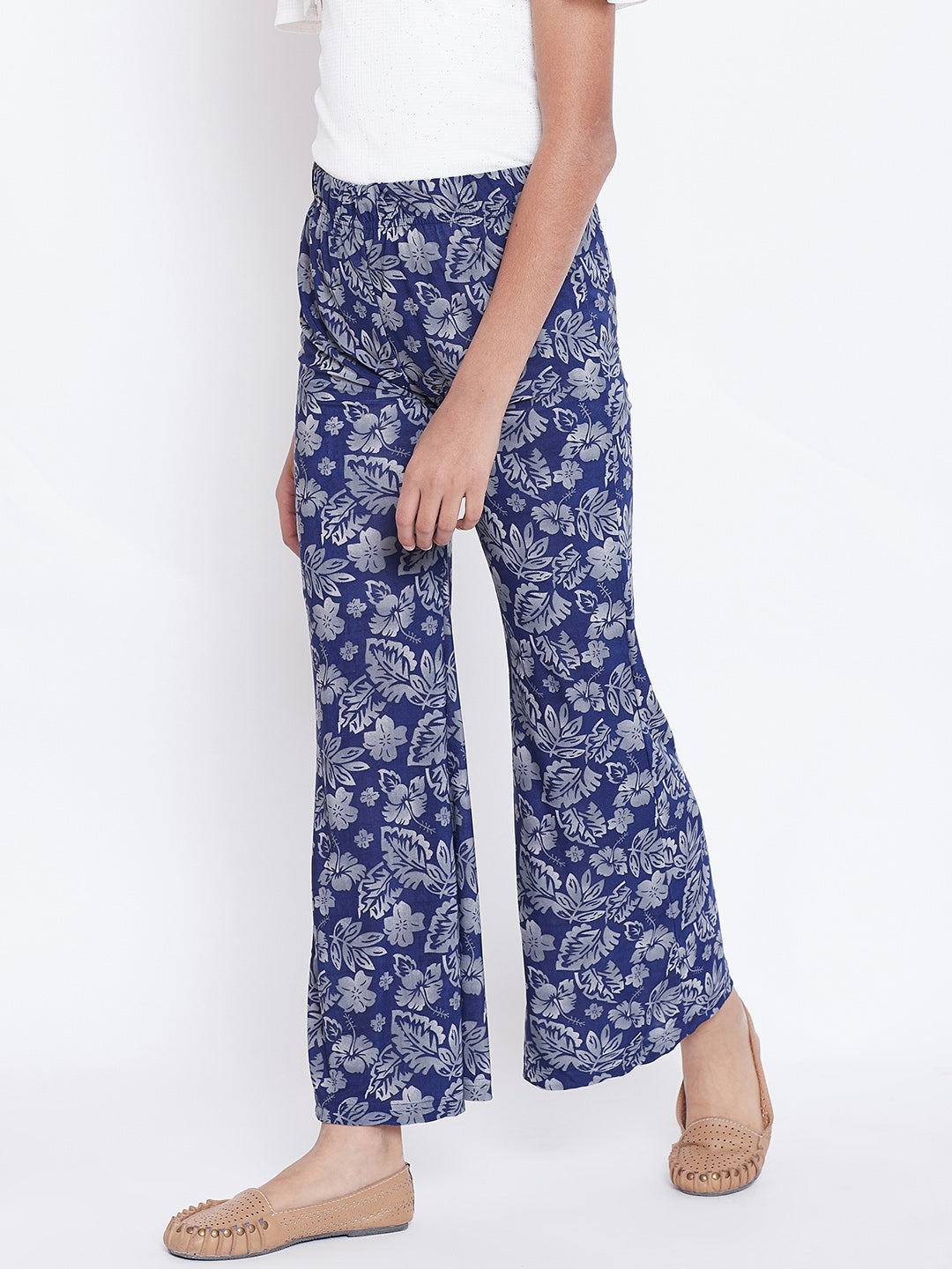 Hibiscus Printed Palazzo