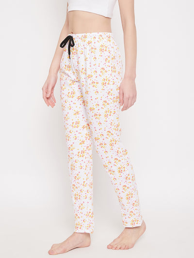 Women's Tiny Floral Printed Pajama