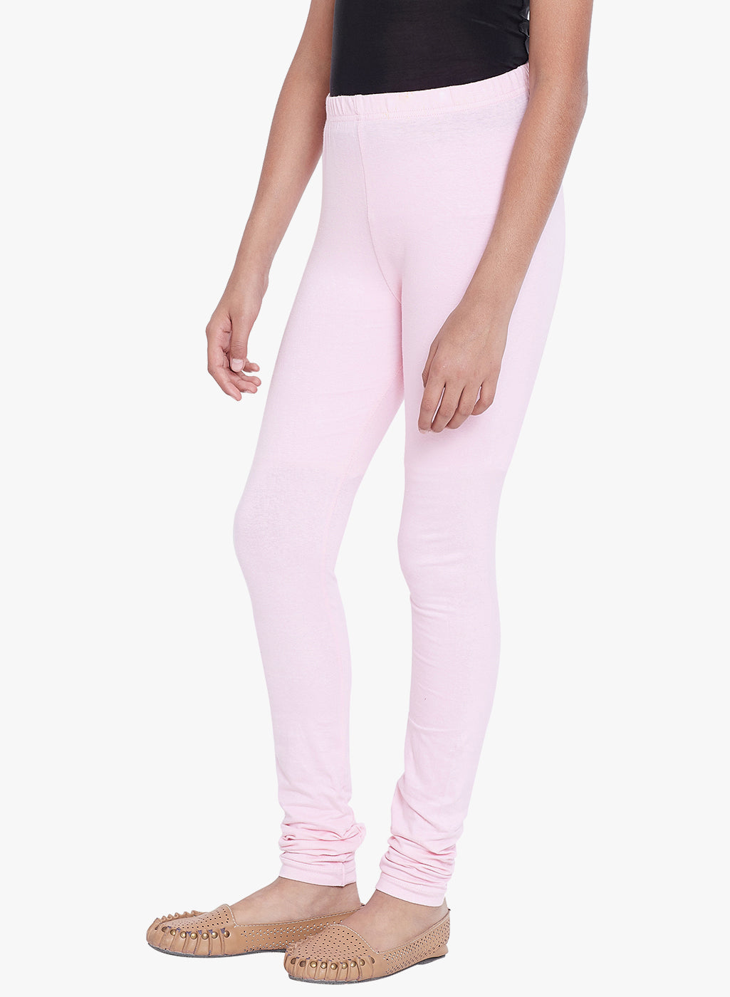 Baby Pink Colour Leggings