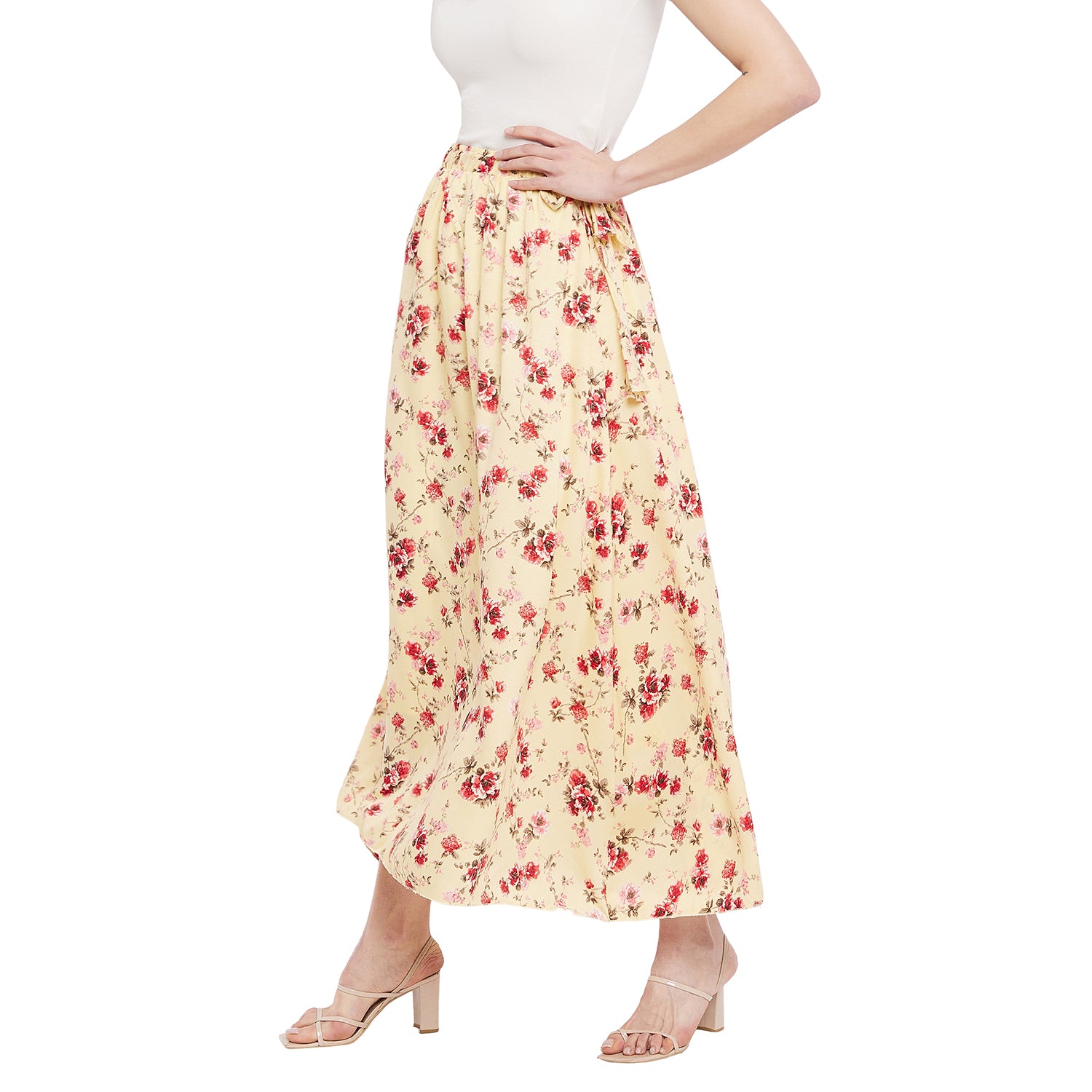 Watercolor Floral Seamless Skirt