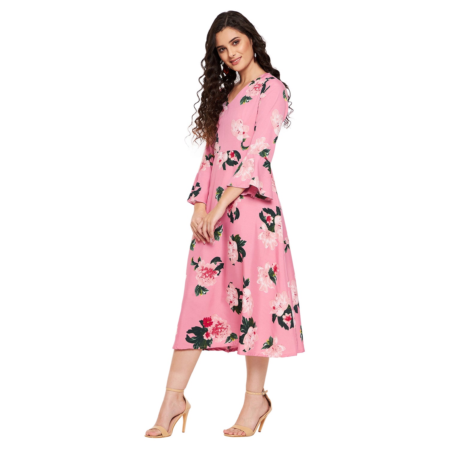 Rosie Floral Midi Dress