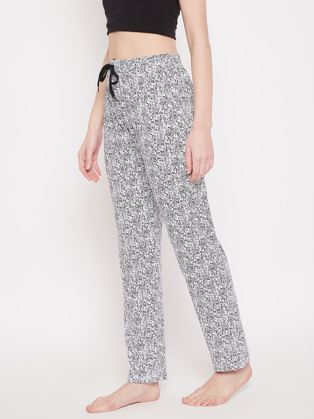 Women's Tiny Floral Printed Pajama