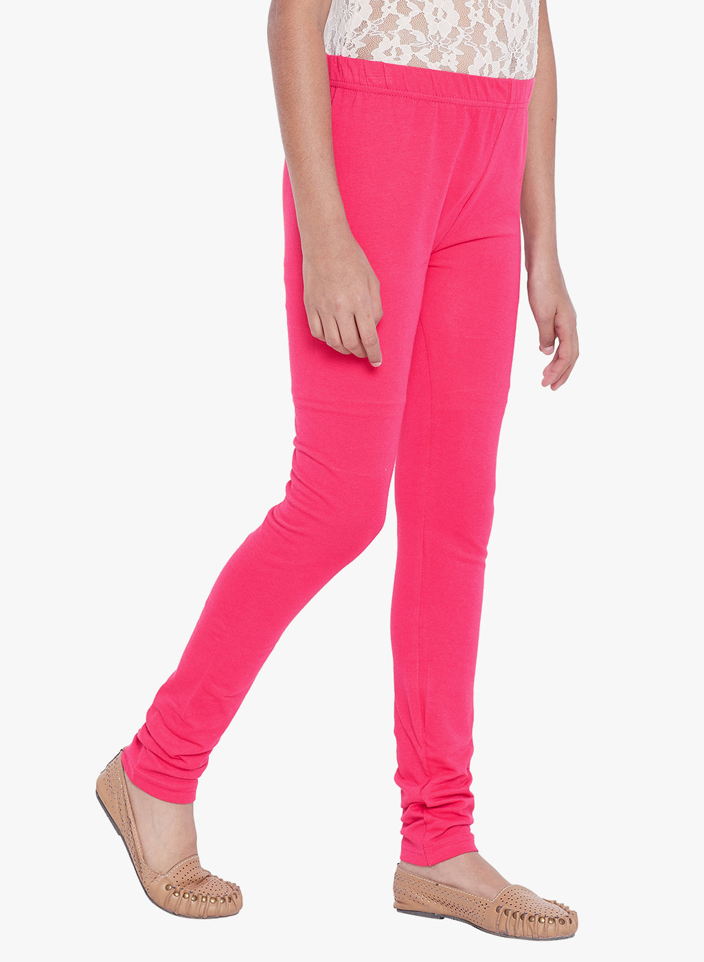 Pink Colour Leggings