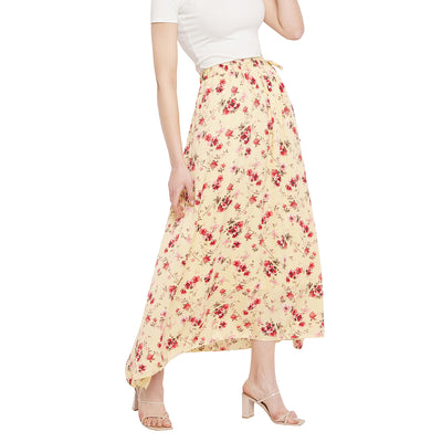 Watercolor Floral Seamless Skirt