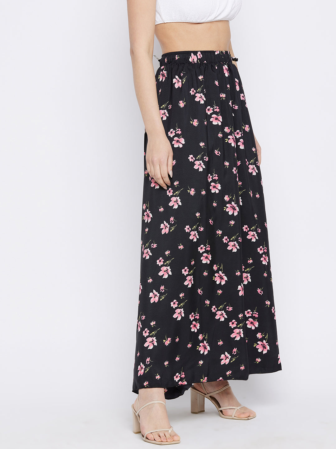Cherry Blossom Floral Skirt