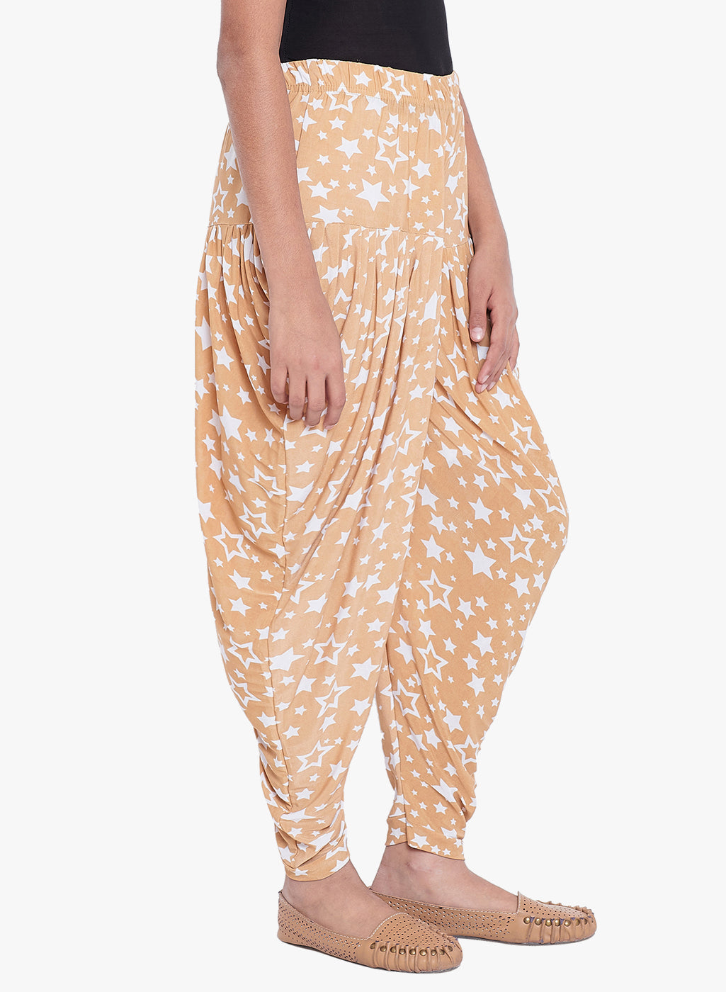Skin Twinkle Star Printed Dhoti