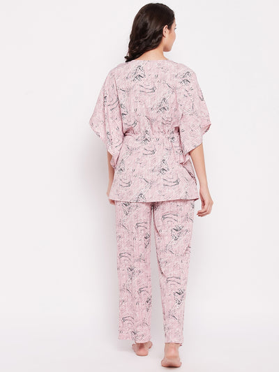 Marble Textured Kaftan Sets