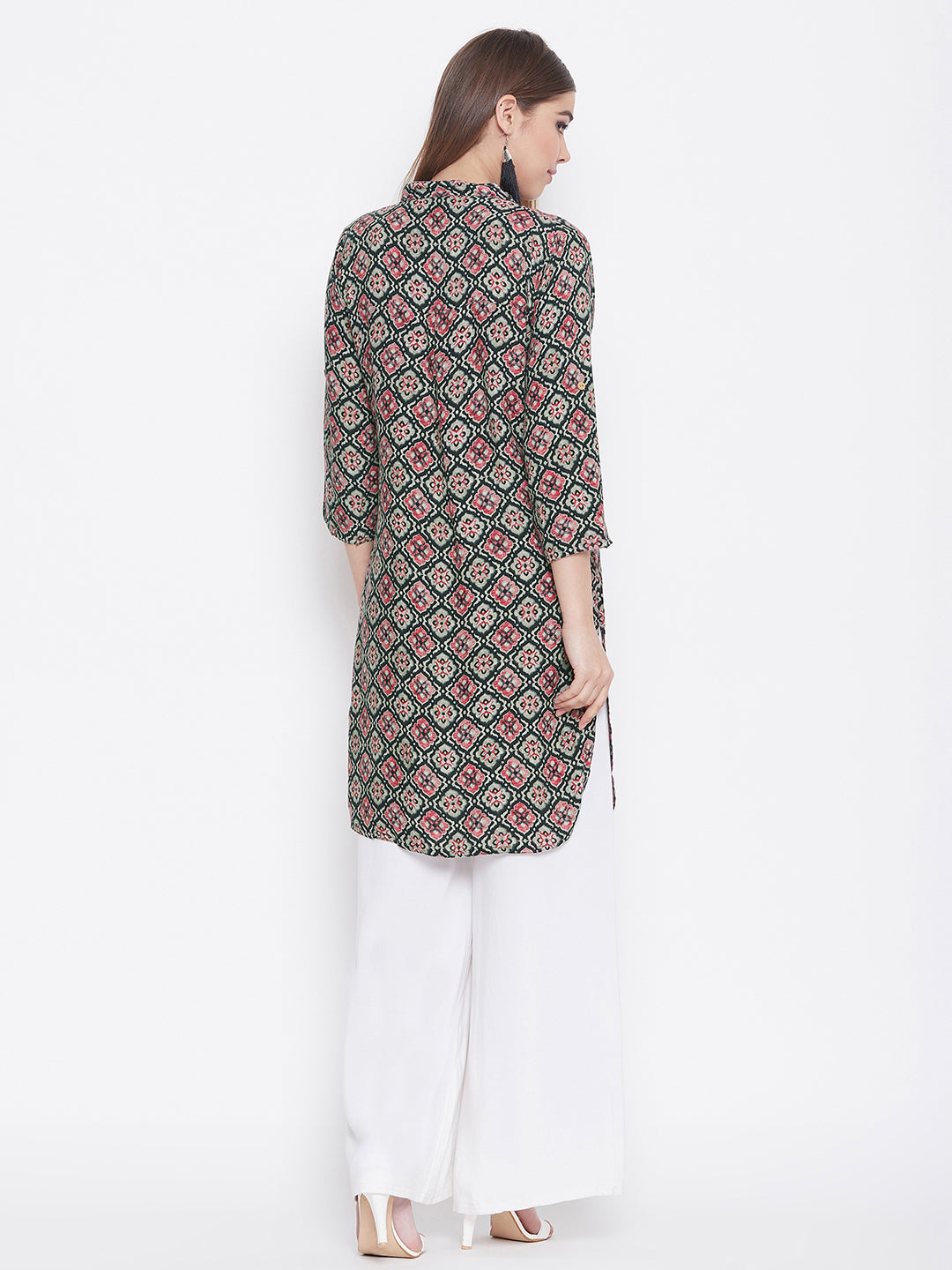 Batik Multicolor Printed Kurti