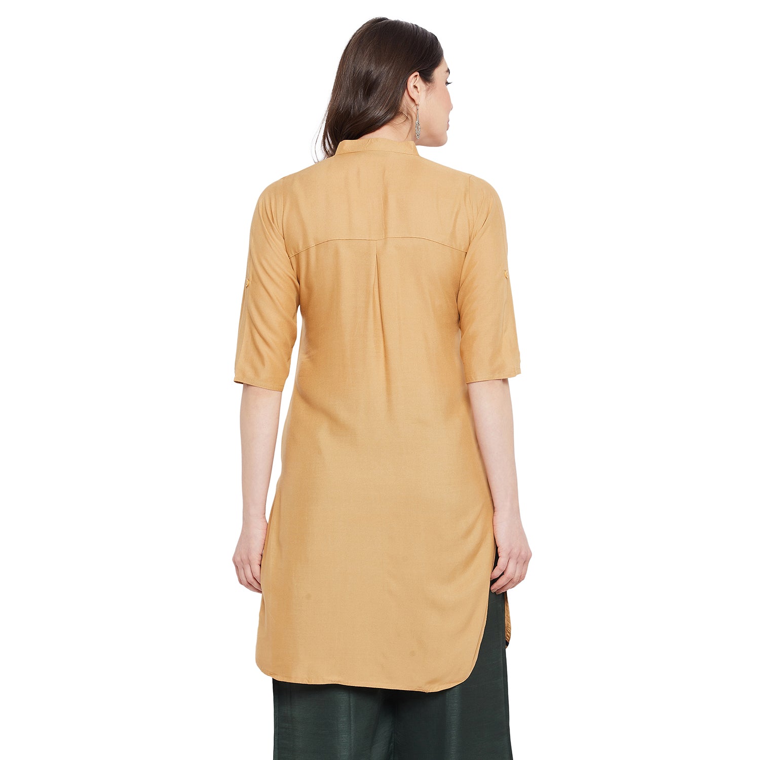 Skin Solid Color Kurti