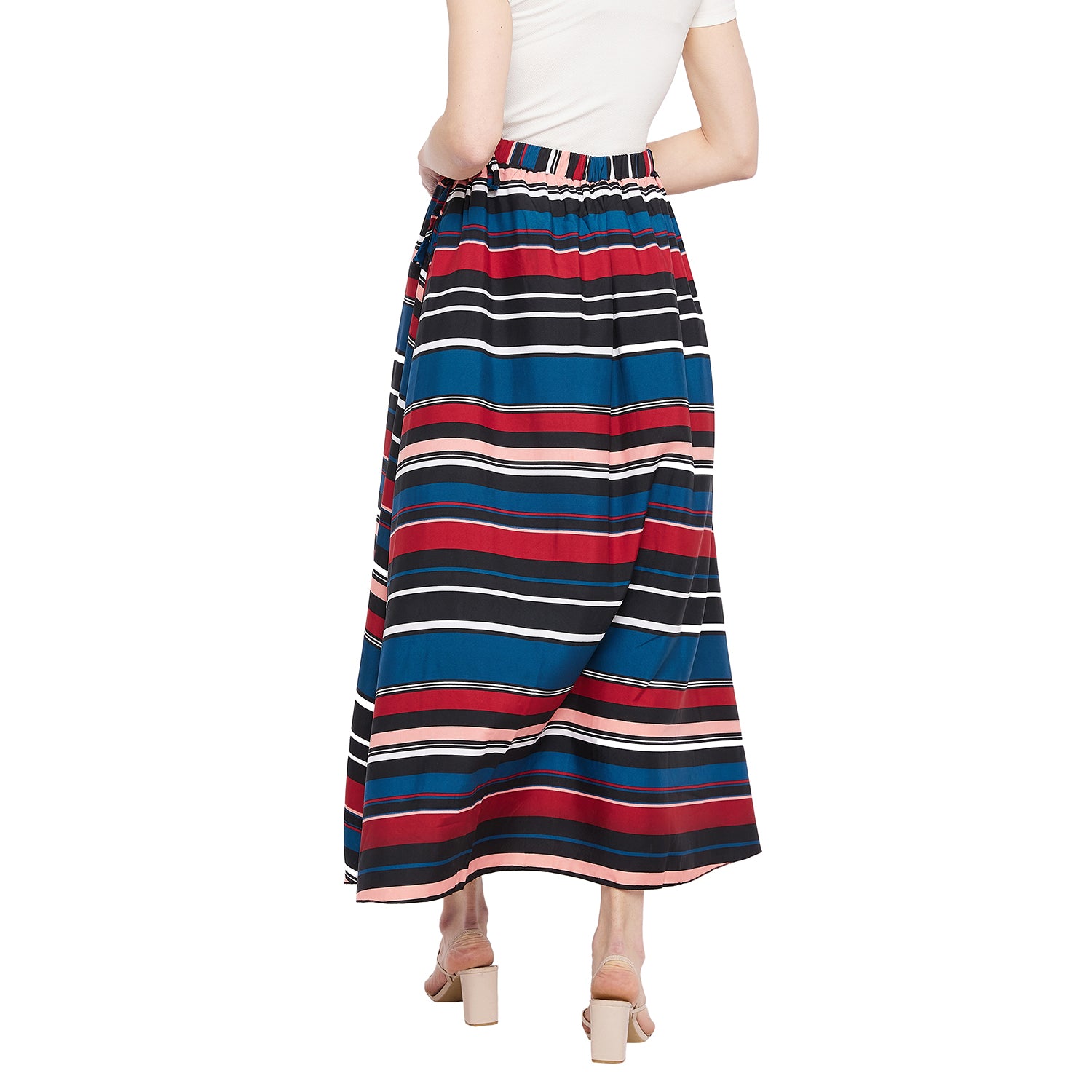 Horizontal Stripes Skirt