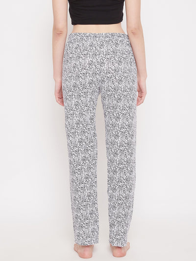 Women's Tiny Floral Printed Pajama
