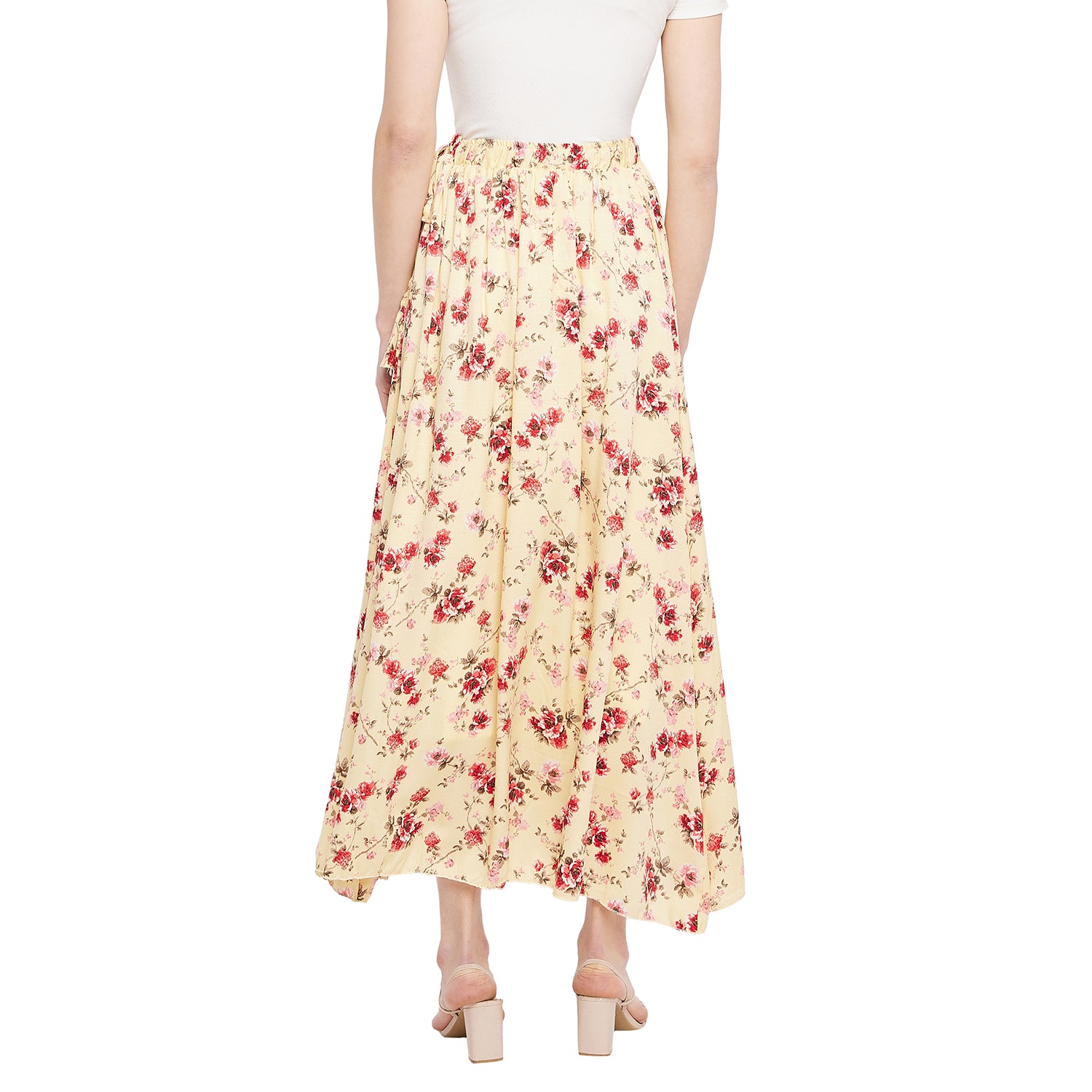 Watercolor Floral Seamless Skirt