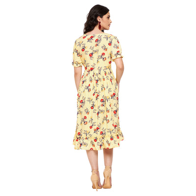 Rosie Frilly Floral Dress