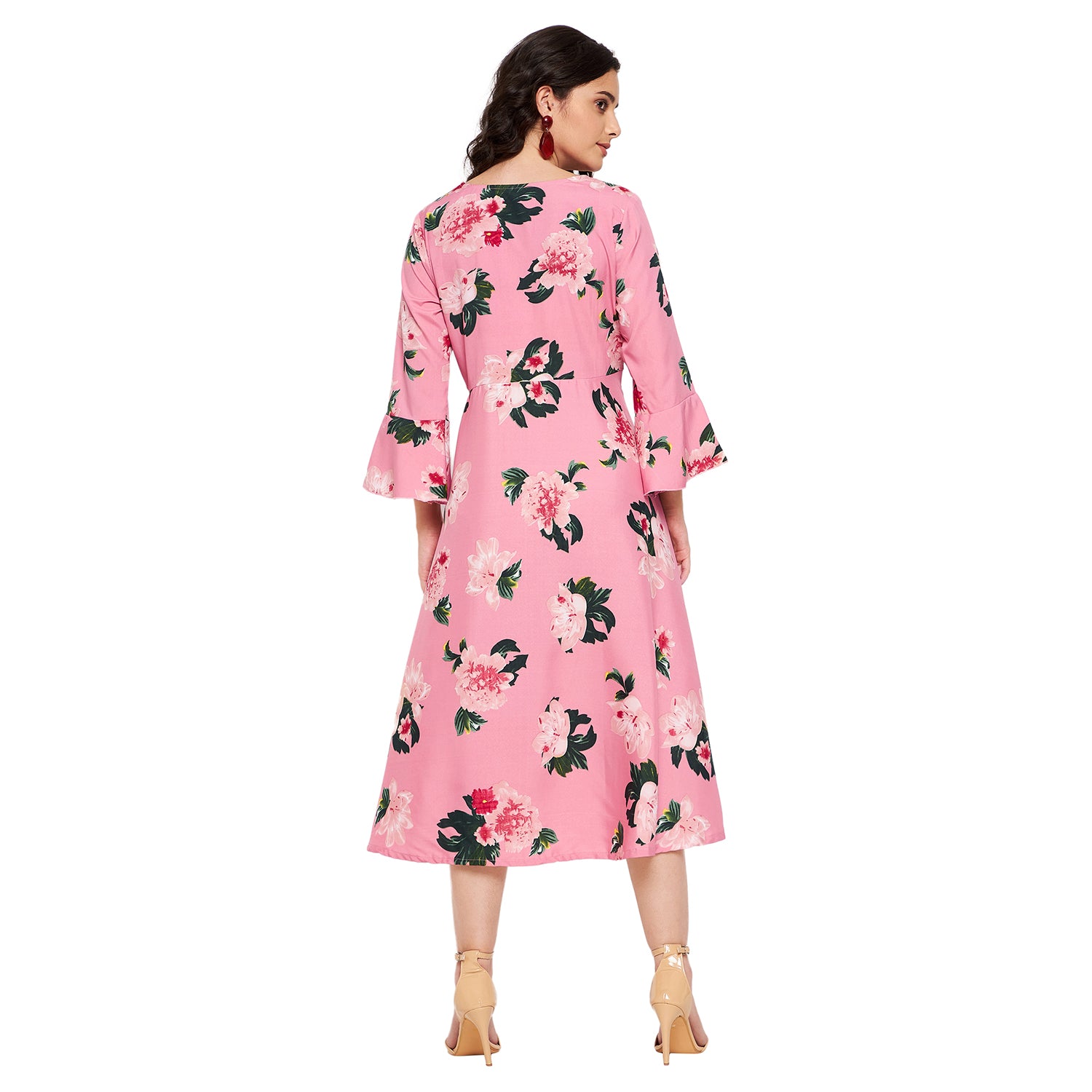 Rosie Floral Midi Dress