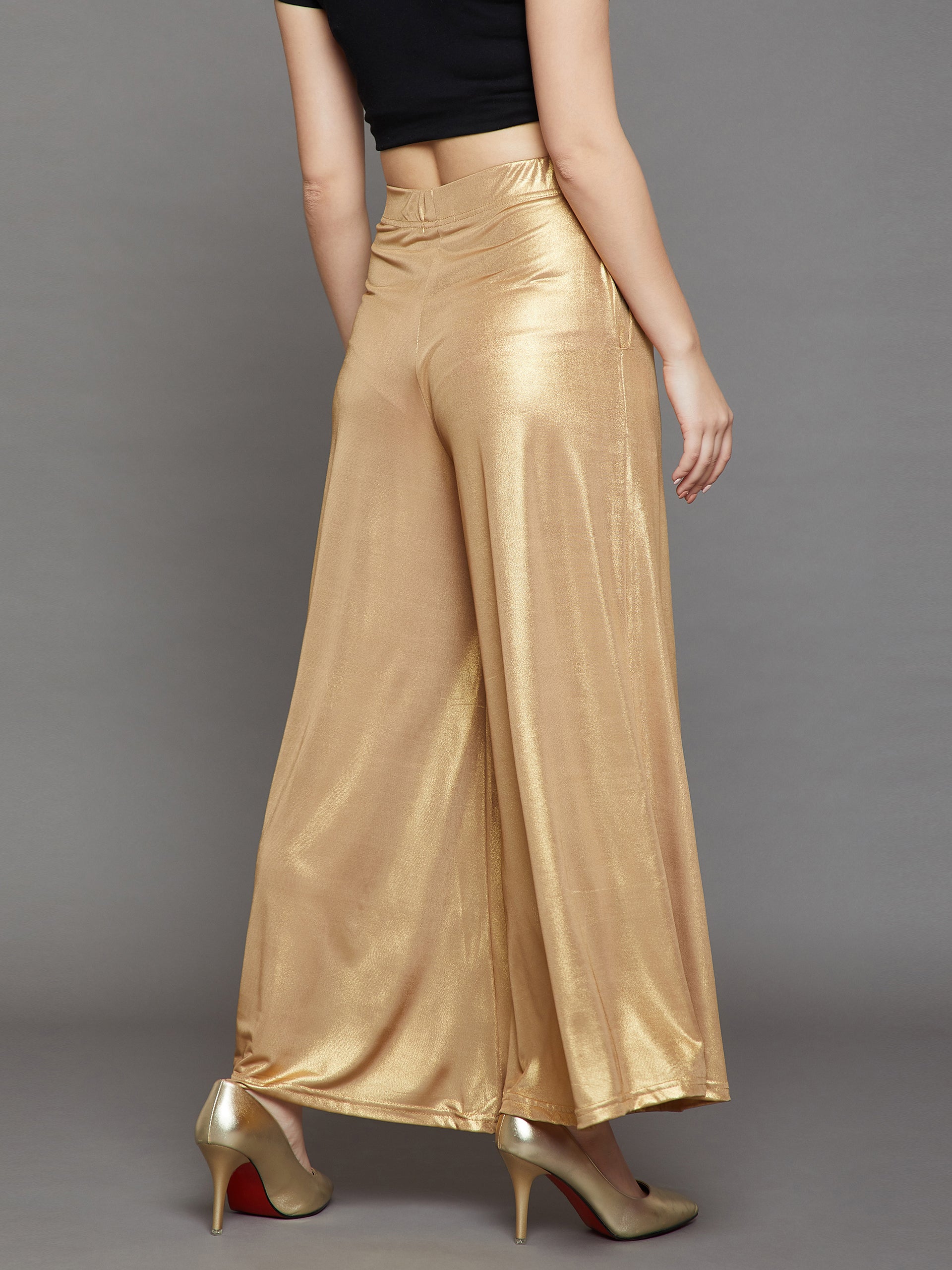 Gold Shimmer Palazzo