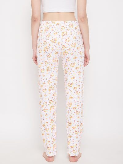 Women's Tiny Floral Printed Pajama