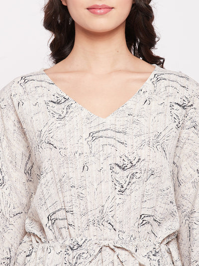 Marble Textured Kaftan Sets